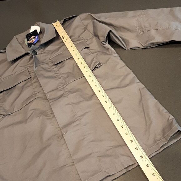 Militay Gray Tac Shirt Jacket - Picture 6 of 10